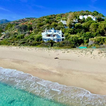 Ferienwohnung Beachfront House Geremeas Sardegna Exterior foto