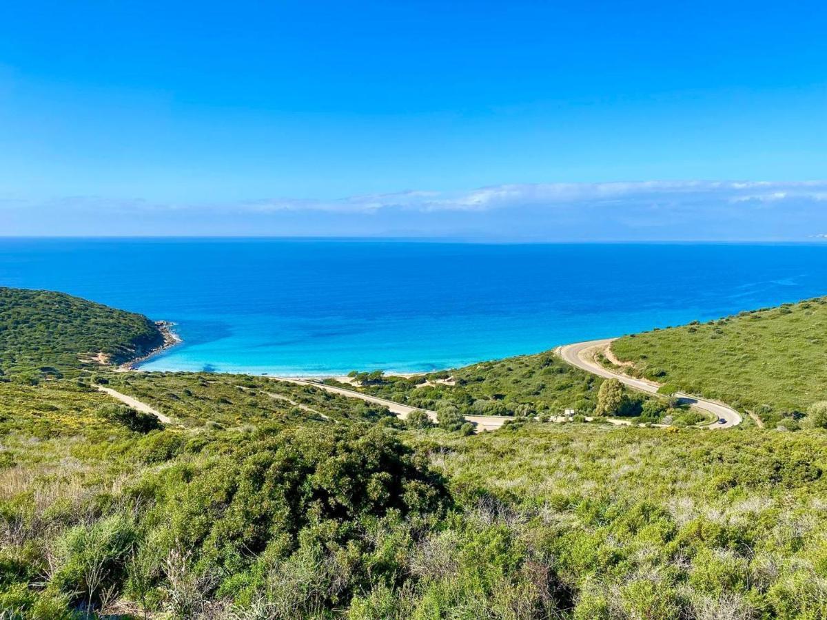 Ferienwohnung Beachfront House Geremeas Sardegna Exterior foto