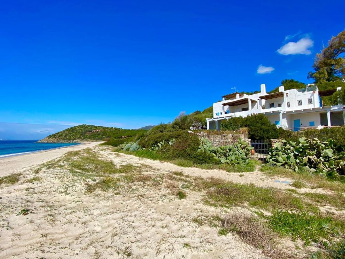 Ferienwohnung Beachfront House Geremeas Sardegna Exterior foto