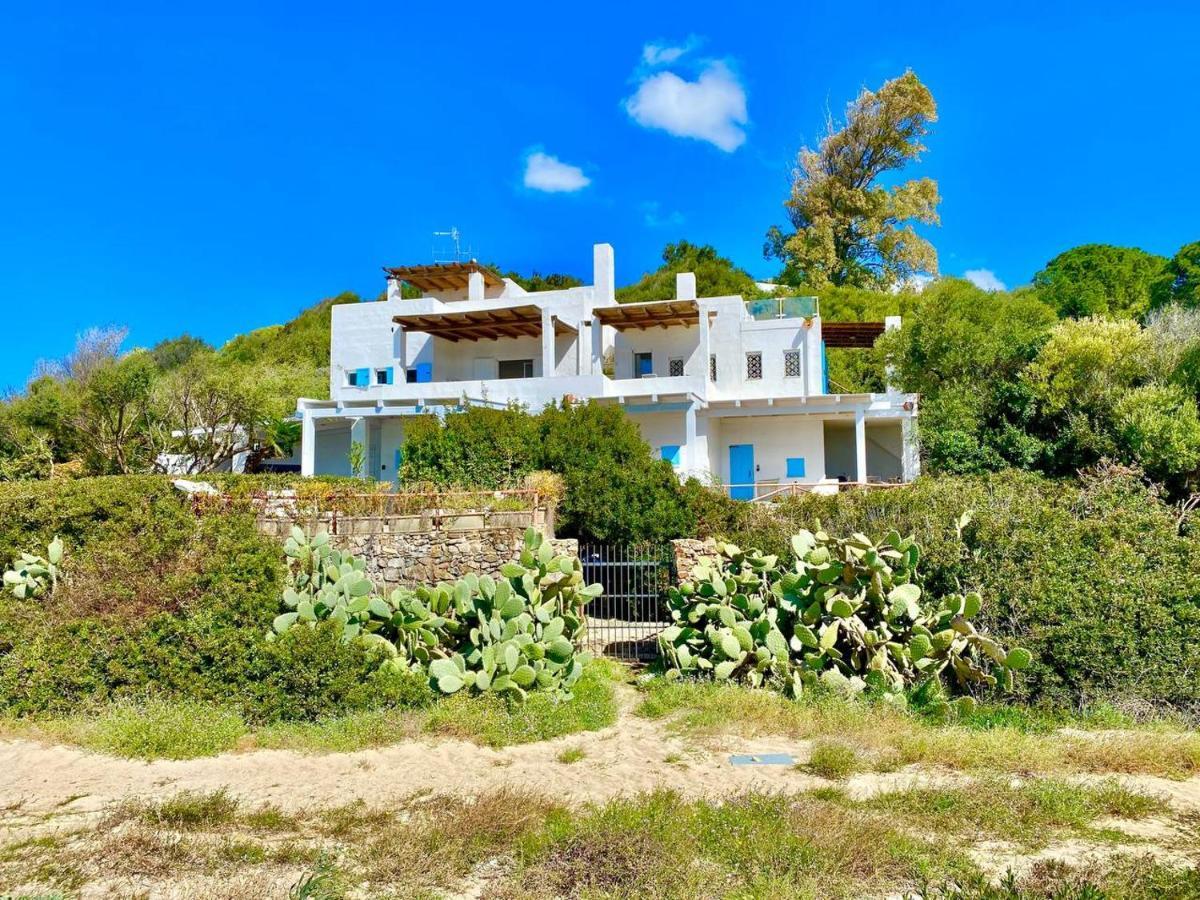 Ferienwohnung Beachfront House Geremeas Sardegna Exterior foto